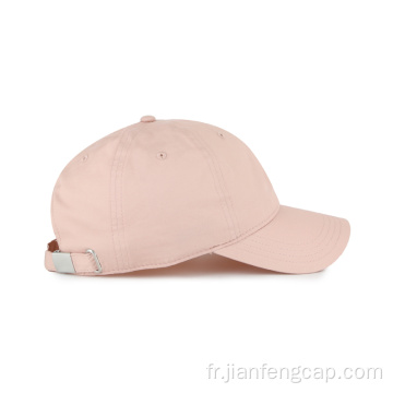 casquette de baseball pour femme avec logo brillant personnalisé